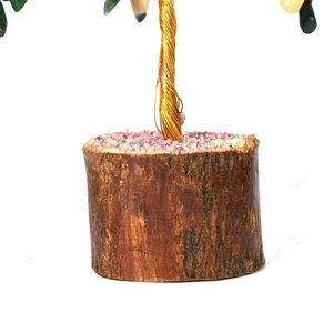Arbre de vie en cristal, Jade vert et jaune, Aventurine spirituel, Reiki, guérison, arbre Feng Shui, cadeau de décoration artistique - Product Image 4