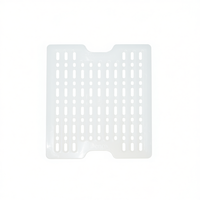 Rejillas transparentes Gastronox 2/3 Grid, simples y fáciles de limpiar, para contenedores Gastronox y Gastronorm.