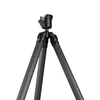 Trépied tactique de chasse Linkogear ultra-léger en fibre de carbone et aluminium, pliable, robuste, support de tir, cible
