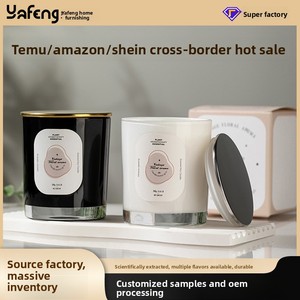 Vela Aromática Perfumada en Frasco Grande, Hecha a Mano, para el Hogar, Venta al por Mayor, Regalo de Alta Gama, Recuerdo de Cumpleaños, Decoración de Alta Estética - Product Image 5