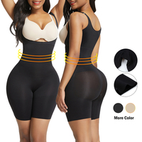 HEXIN Nuevo Diseño, Faja Reductora de Cintura Alta y Moldeadora de Muslos, Lencería Moldeadora de Cuerpo Completo para Mujer