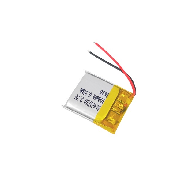 best quality rechargeable 3.7v li polymer battery 431720 100mah polymer battery