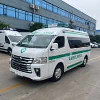Ambulance Foton G9 à conduite à droite |   Véhicule de secours médical à essence 2,4 L |   Fabricant d'ambulances Chengli