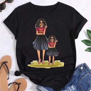 <span class=keywords><strong>Camiseta</strong></span> de Verano con Estampado de Dibujos Animados para Mujer, <span class=keywords><strong>Super</strong></span> Mamá, Vida de Mamá, Mamá, Madre, <span class=keywords><strong>Camiseta</strong></span> Gráfica para Mujer, <span class=keywords><strong>Camiseta</strong></span> Negra - Product Image 2