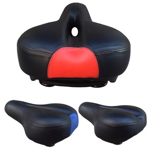 Asiento de <span class=keywords><strong>Bicicleta</strong></span> MTB de Cuero, Transpirable, con Ventilación, Amortiguación de Impactos, Cómodo, Suave y Moderno, Venta Directa de Fábrica - Product Image 1