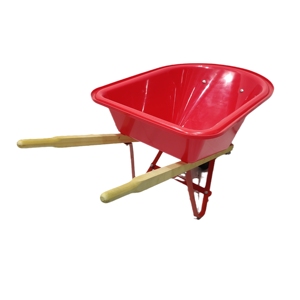 <span class=keywords><strong>Brouette</strong></span> de jardin avec une roue chariot de jardin poignée en bois <span class=keywords><strong>brouette</strong></span> de jardin chariot de décharge utilitaire - Product Image 4