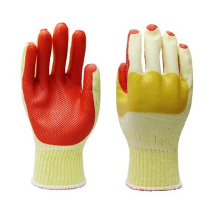 Gants anti-coupure Junmu avec revêtement en nitrile, doublure en coton, résistants aux perforations, pour le jardinage, imperméables, avec couverture de la paume - Product Image 2