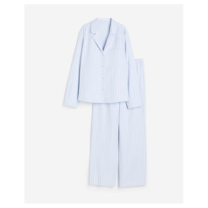 Ensemble de vêtements de nuit à manches longues rayés et doux pour femmes Vêtements de nuit confortables parfaits pour la détente à la maison Parfait pour la détente à la maison - Product Image 4