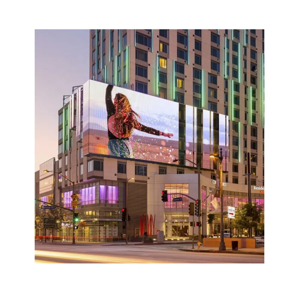 Interior/exterior 320X160mm SMD módulo Matrix Billboard display stock a todo color Placa de video wall Painel de LED