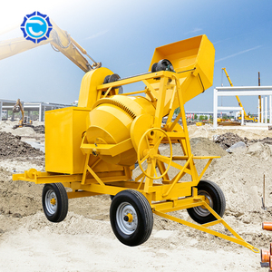 Su misura 510L planetario autocaricante macchina di betoniera Diesel per la produzione di blocchi di calcestruzzo prefabbricati - Product Image 1