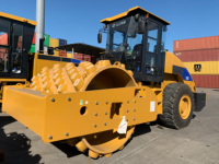 Offre Spéciale : Compacteur Vibratoire de Sol 520, 20T, Tambour de 50mm d'Épaisseur, Système Hydraulique à Centre Fermé, Machine de Construction Routière