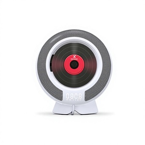 Disque personnalisé rond <span class=keywords><strong>pour</strong></span> lecteur <span class=keywords><strong>radio</strong></span> FM, répéteur <span class=keywords><strong>CD</strong></span>, télécommande, double haut-parleur, puissance de sortie 10W, affichage - Product Image 1