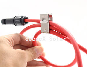 Soporte de cables de acero inoxidable Smart Energy con garantía de 12 años para luces de Navidad, cámaras de salpicadero de coche, Ethernet, resistente al viento (60 m/s) y a la nieve - Product Image 3