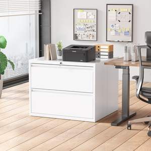 خزانات بطبقتين ورقية عالية الجودة حجم <span class=keywords><strong>A3</strong></span> و A4 مع أدراج مغلقة خزانات معدنية - Product Image 2