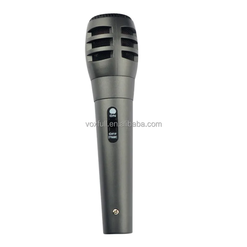 Voxfull Handheld Microphone Professional Wired Microphone Dynamic Microphone Karaoke Stage Use Mic AB-12 Noise Cancelling