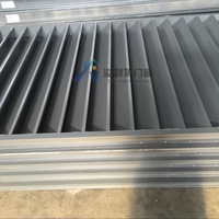 Store banne horizontale en alliage d'aluminium, design moderne, écologique et durable pour entrepôt, extérieur, hôtel, ventilation et isolation thermique