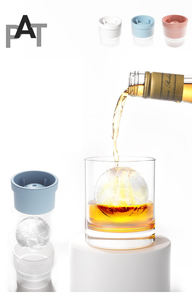 Molde de Silicona Grande para Whisky y Vino <span class=keywords><strong>Macallan</strong></span>, Bandejas Redondas para Cubitos de <span class=keywords><strong>Hielo</strong></span> en Forma de Bloque - Product Image 2