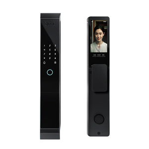 Hoàn toàn tự động chống trộm ttlock 3D Mặt Thông Minh ổ khóa Wifi Nhận dạng khuôn mặt máy ảnh Video intercom vân tay khóa cửa - Product Image 2