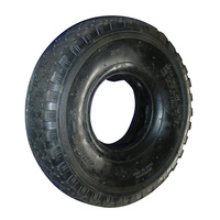 Roue pneumatique en caoutchouc gonflable pour brouette, pneu de brouette de haute qualité