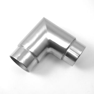 Coude C110200-90 ° pour tuyau Ø 33.7X2 en inox AISI 304 finition satinée quantité minimale de commande 1 pièce lisse BSPT/ASTM en acier au carbone/zinc NPT huile Sku - Product Image 3