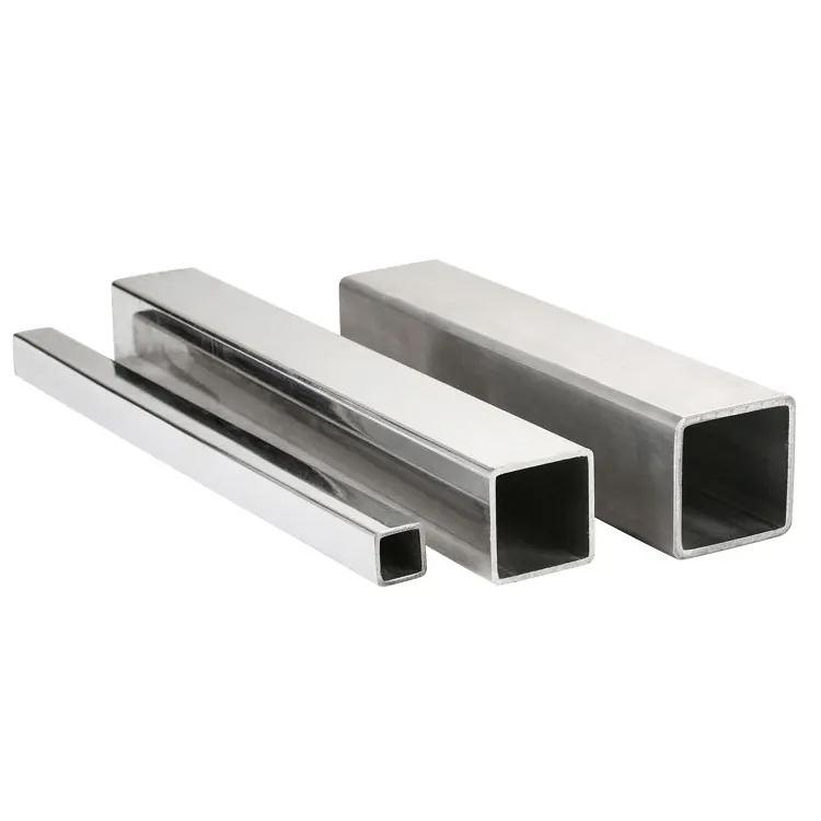 Sus Ss Tube Square 201 202 304 316 Stainless Steel Square Pipe