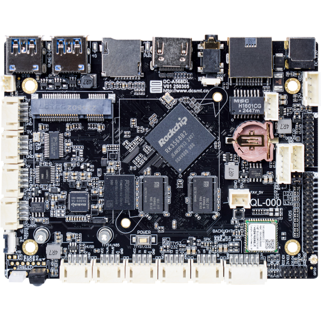 New RK3568 Rockchip Development Board DDR Android Industrial Motherboard Mini Size for Car PC and Smart Devices