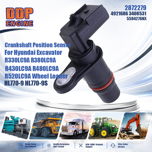 Capteur de position du vilebrequin pour excavatrice et chargeuse sur pneus Hyundai HL770-9 HL770-9S 2872279 4921686 3408531 5594276NX - Product Image 2