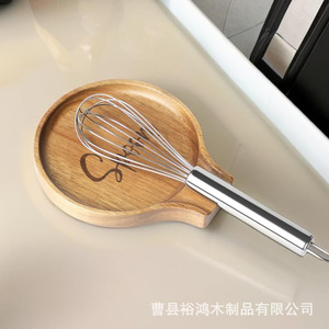 Soporte para Cucharas de Madera de Acacia, Reposacucharas de Madera para Encimera de Cocina, Soporte para Utensilios, Ecológico, Apto para Lavavajillas - Product Image 3