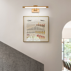 8W 12W Phòng Tắm Vanity Ánh Sáng Kéo Dây Chuyển Đổi Thiết Kế Đu Vũ Trang Lampe Đính Murale <span class=keywords><strong>LED</strong></span> Đèn Tường Có Thể Điều Chỉnh Hình Ảnh Ánh Sáng - Product Image 2