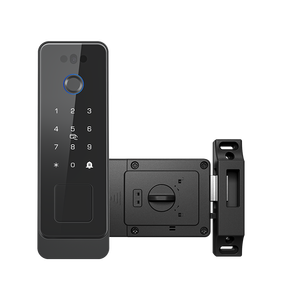 กุญแจล็อคประตูอัจฉริยะระบบดิจิตอล Wifi พร้อมกล้องวงจรปิดและ<span class=keywords><strong>เครื่อง</strong></span><span class=keywords><strong>สแกน</strong></span>ลายนิ้วมือ สำหรับโรงงาน OEM - Product Image 1