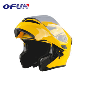 OFUN-Correa de barbilla ajustable para motocicleta, casco duradero de cara abierta con <span class=keywords><strong>doble</strong></span> Visor - Product Image 6