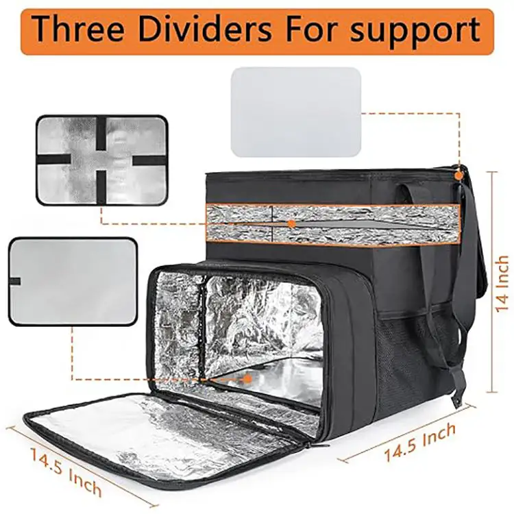 New Arrival Competitive Price Backpack Cooler Bag Portable Aluminum Foil Thermal Lined Insulation Cooler Backpack With Wine Bag