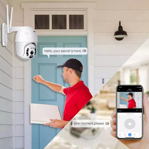 Cámara de Seguridad ICSEE A6 PTZ, Visión Nocturna Infrarroja a Color, 8MP HD, Exterior, IP66, Sistema de Cámara IP Inalámbrica Tipo Domo, WIFI, Nube, 360° Gran Angular - Product Image 4