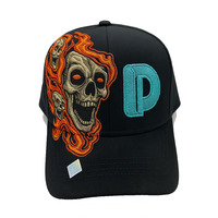 Cappellino da Baseball in Camoscio con Logo Ricamato 3D Personalizzato, Regolabile, di Alta Qualità, a 5 Pannelli, Snapback, Produzione all'Ingrosso OEM