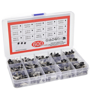 To-92 Bộ bóng bán dẫn điện tử, với hộp kết hợp mạch tích hợp bc547, bc327, 2n2222, 3904, 3906, 8050 PNP NPN - Product Image 4