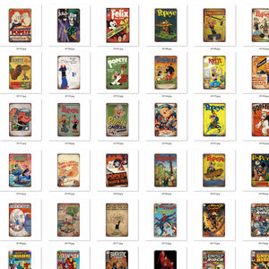 Letrero Decorativo de Metal Vintage, Regalos Metálicos Personalizados, Placa de Cerveza <span class=keywords><strong>Retro</strong></span> de Metal, Decoración de Pared para Comedor, Letrero Artístico de Metal - Product Image 4