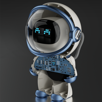 2023 chaud astronaute conception réveil BT haut-parleur FM Radio TF carte chevet intelligent réveil Table horloge