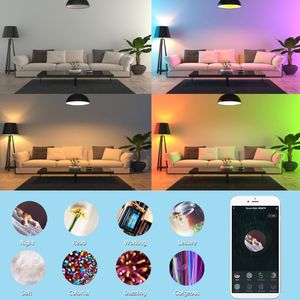 חכם dmable wifi נורה e27 הוביל שינוי צבע שינוי שליטה alexa google tuya חדר שינה תאורה תאורה הוביל נורות - Product Image 3