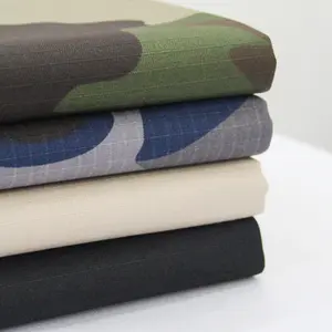 Marocco tessile tessuto uniforme indumento borse tc poliestere/cotone tattico ripstop camouflage tessuti produzione all'ingrosso
