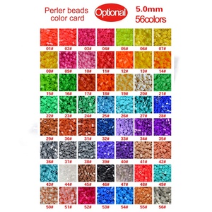 Bán Buôn Tùy Chỉnh 500 gam/túi <span class=keywords><strong>DIY</strong></span> Thủ Công Mỹ Nghệ Quà Tặng 5Mm Nhựa Giáo Dục Khác Câu Đố Đồ Chơi Cầu Chì Hama Perler Hạt - Product Image 5