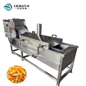 Équipement de friture à l'huile continue avancé <span class=keywords><strong>Friteuse</strong></span> continue de type convoyeur Machine de <span class=keywords><strong>friteuse</strong></span> continue <span class=keywords><strong>pour</strong></span> frites - Product Image 1