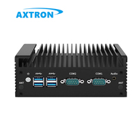 Mini PC Industrial Integrado con 2 Puertos Ethernet, Windows 11, Ubuntu Linux, Servidor para I3/i5/i7, Caja NUC, Enchufes US/CN/EU
