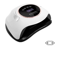 Lampe à ongles portable haute puissance ZHI JIA 5T Plus 180W avec induction intelligente LED UV pour un séchage rapide à domicile et pour le nail art