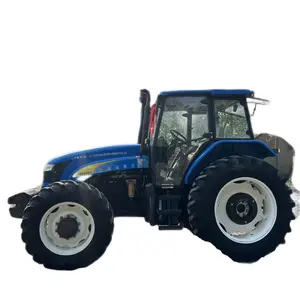 Trator usado 120HP trator New Holland 6-cylinder Deutz motor Tractor agrícola