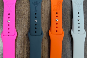 Correa de Silicona Grabada con Láser 3D Personalizada para Apple Watch S10 11 46mm Ultra 49mm SE 44mm con Hebilla de Acero Inoxidable - Product Image 2