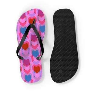 Cá nhân mùa hè bãi biển <span class=keywords><strong>Flip</strong></span> <span class=keywords><strong>Flops</strong></span> dép cho nam giới 3D in thiết kế với biểu tượng tùy chỉnh Made PE PVC EVA chất liệu thăng hoa - Product Image 2