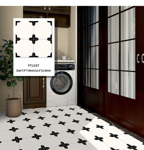 Carrelage de sol en vinyle auto-adhésif Jorunns <span class=keywords><strong>30x30</strong></span> cm Carreaux de sol en plastique pour cuisine Chambre à coucher Revêtement de sol stratifié Salle de bain - Product Image 4