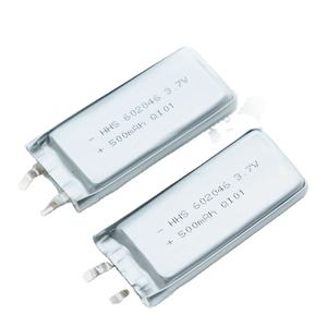 3.7v <span class=keywords><strong>500mah</strong></span> סוללת ליתיום פולימר 602046 46*20*6 מ "מ - Product Image 1