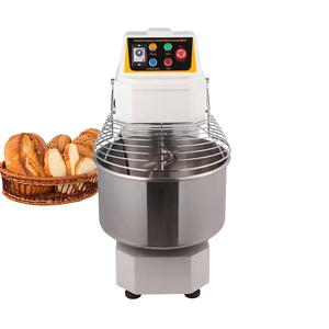 Nueva Mezcladora de Masa Espiral de Acero Inoxidable con Control Digital Eléctrico, 40L, Velocidad Ajustable, Máquina Automática para Panadería de Uso Comercial - Product Image 1