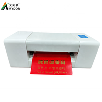 Machine d'impression à chaud numérique à économie de feuille pour cartes, films, étiquettes, certificats, billets